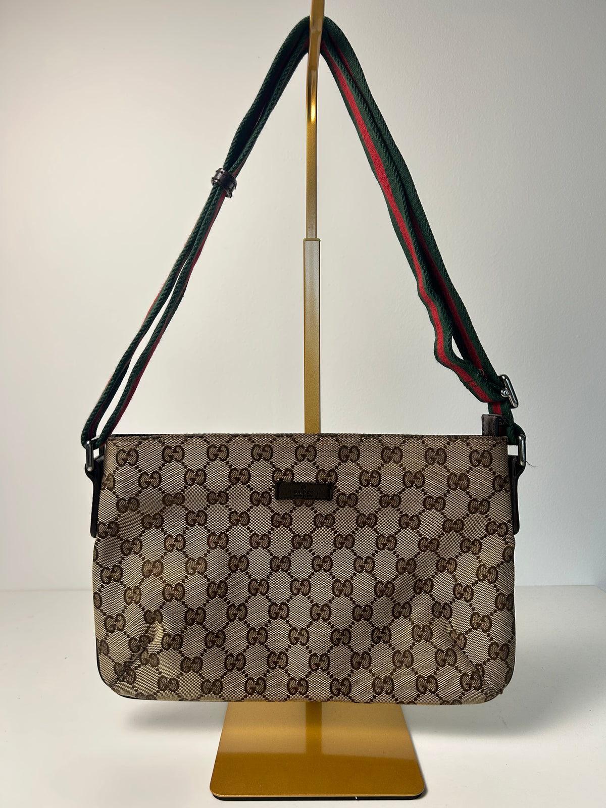 Gucci GG Canvas Web Messenger