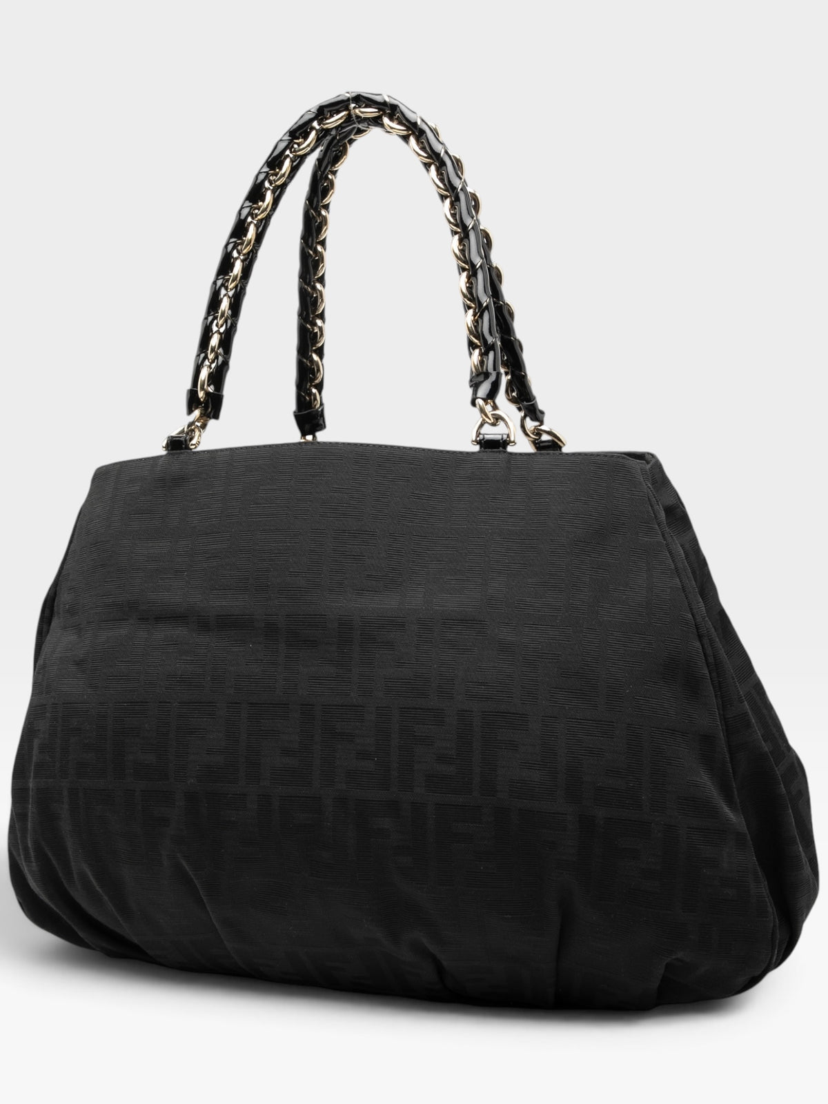Fendi Mia Tote Zucca Canvas Large