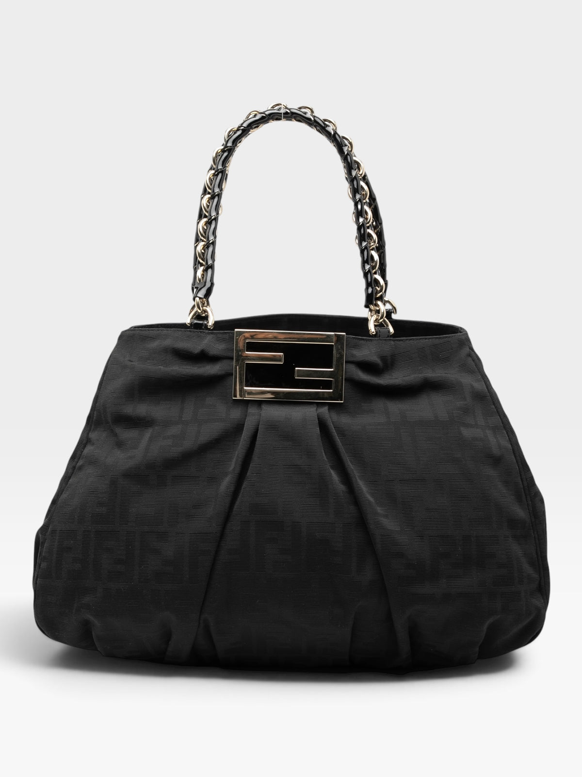 Fendi Mia Tote Zucca Canvas Large
