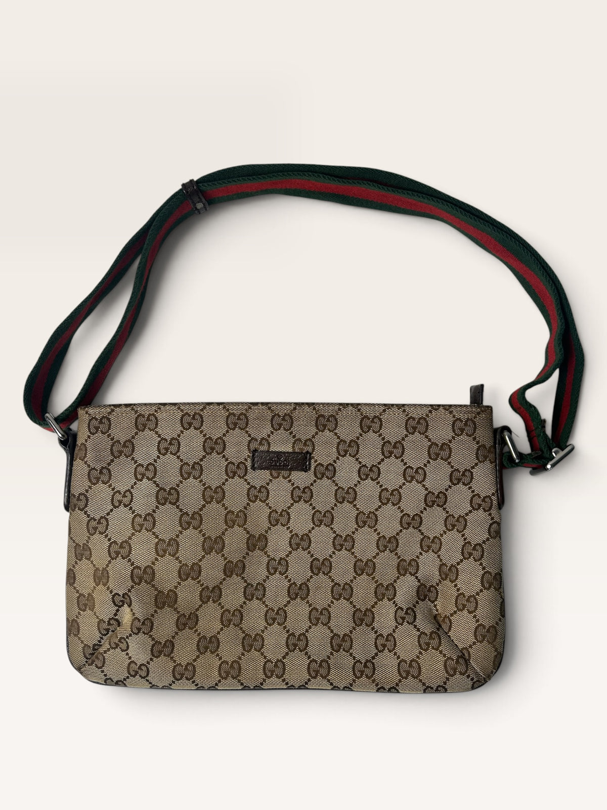 Gucci GG Canvas Web Messenger